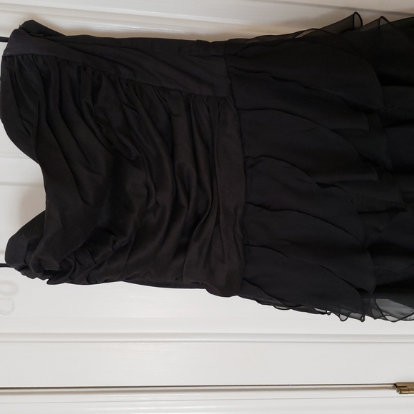 Cache black strapless dress size 10 - Picture 2 of 4